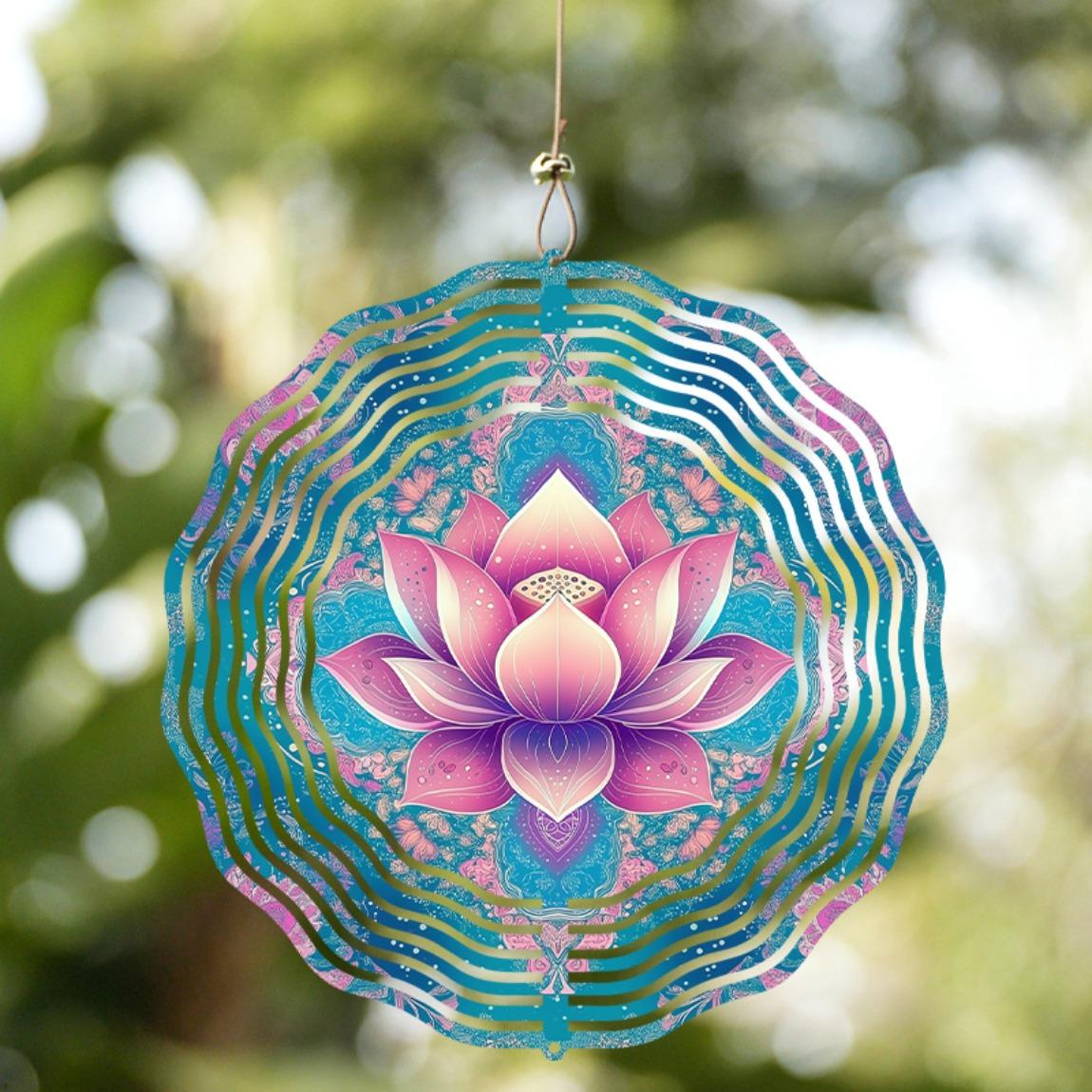 10 Inch Bohemian Mandala Flower Wind Chime Battery Free Operation Vibrant Design Adds Color to Outdoor Decor Perfect Holiday Gift for Family Friends 01A
10 Inch Bohemian Mandala Flower Wind Chime Battery Free Operation Vibrant Design Adds Color to Outdoor Decor Perfect Holiday Gift for Family Friends 01A