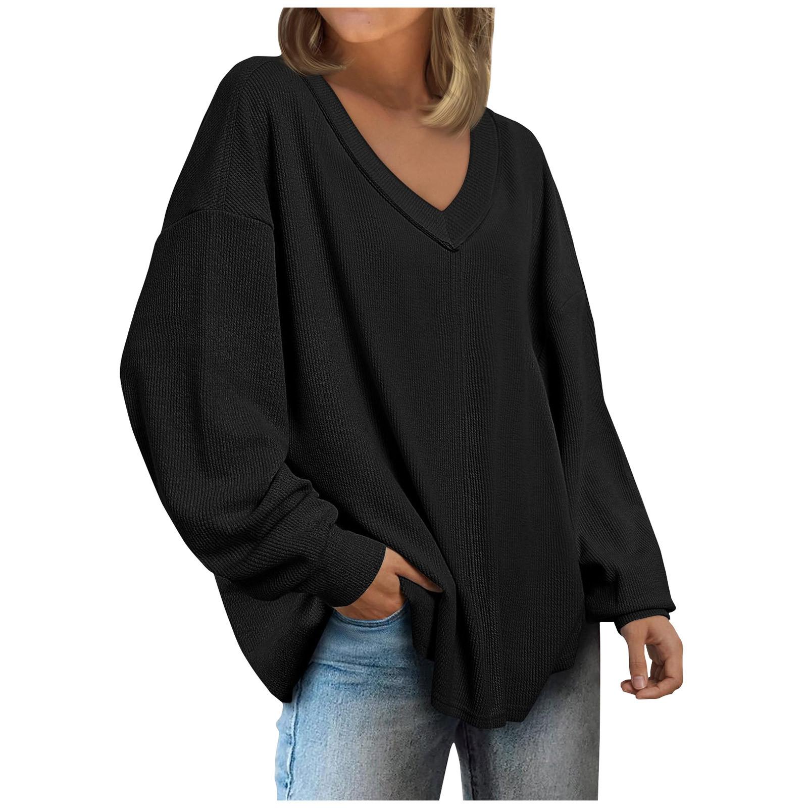 Womens Oversized Sweatshirts Sweaters Casual Pullover Loose Long Sleeve Tops Shirts Fashion Fall Clothes XL
Womens Oversized Sweatshirts Sweaters Casual Pullover Loose Long Sleeve Tops Shirts Fashion Fall Clothes XL