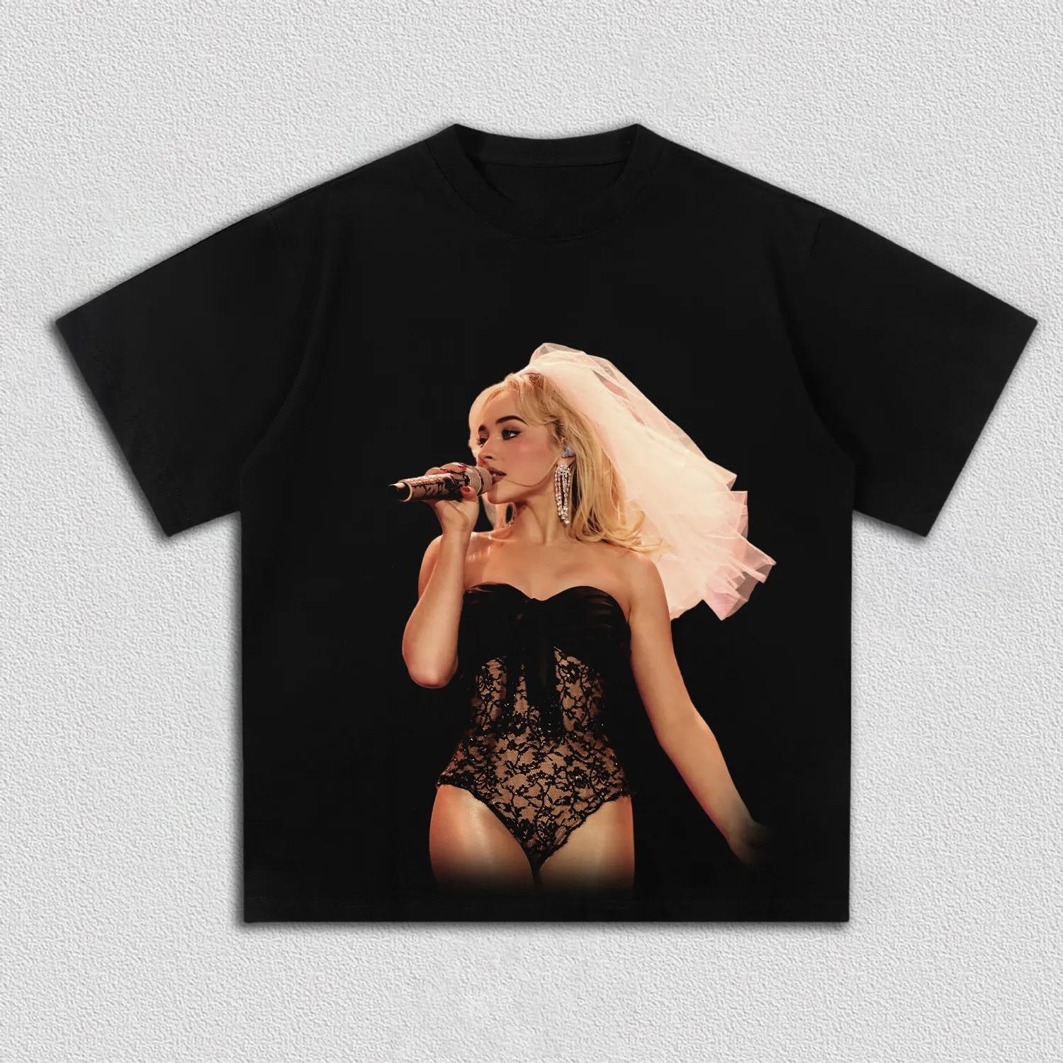 Sabrina Carpenter Veil Outfit Graphic T Shirt Men Women Short n Sweet Tour Cotton Short Sleeve Streetwear Tee S разноцветный
Sabrina Carpenter Veil Outfit Graphic T Shirt Men Women Short n Sweet Tour Cotton Short Sleeve Streetwear Tee S разноцветный
