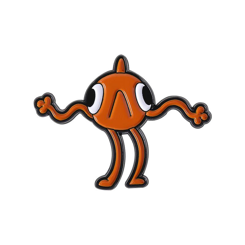 Милые эмалевые значки в виде мультяшных золотых рыбок, на заказ, броши «Стив Рыба», значки на лацкан, одежда, животные, ювелирные изделия, подарок для друзей
Милые эмалевые значки в виде мультяшных золотых рыбок, на заказ, броши «Стив Рыба», значки на лацкан, одежда, животные, ювелирные изделия, подарок для друзей