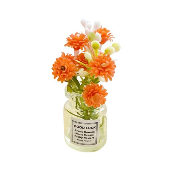 Mini Flower Vase Refrigerator Magnet with Fake Flower 3D Miniature Plants Vase Fridge Magnet Home Office Kitchen оранжевый
Mini Flower Vase Refrigerator Magnet with Fake Flower 3D Miniature Plants Vase Fridge Magnet Home Office Kitchen оранжевый