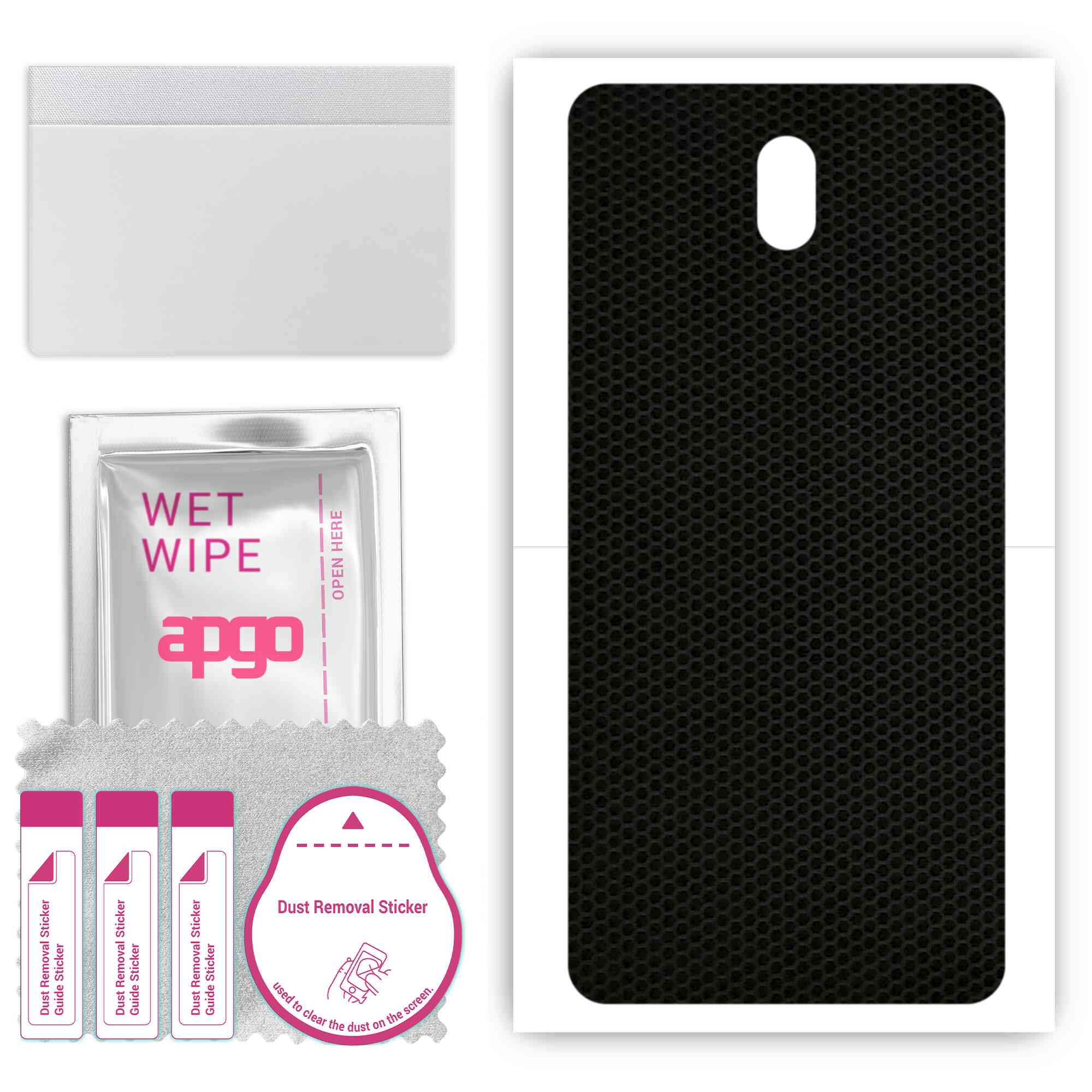 apgo Protective Skin Sticker for the back compatible with Nokia C1 2nd Edition, Wrap Film, Foil, Vinyl - Pattern Matrix
apgo Protective Skin Sticker for the back compatible with Nokia C1 2nd Edition, Wrap Film, Foil, Vinyl - Pattern Matrix