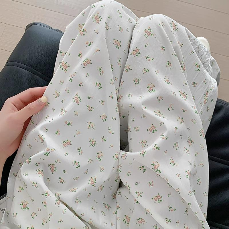Women s 150cm Floral Ice Silk Wide-Leg High Waist Pants - Summer 2025 Collection 2XL (For 131-150 jin)
Women s 150cm Floral Ice Silk Wide-Leg High Waist Pants - Summer 2025 Collection 2XL (For 131-150 jin)
