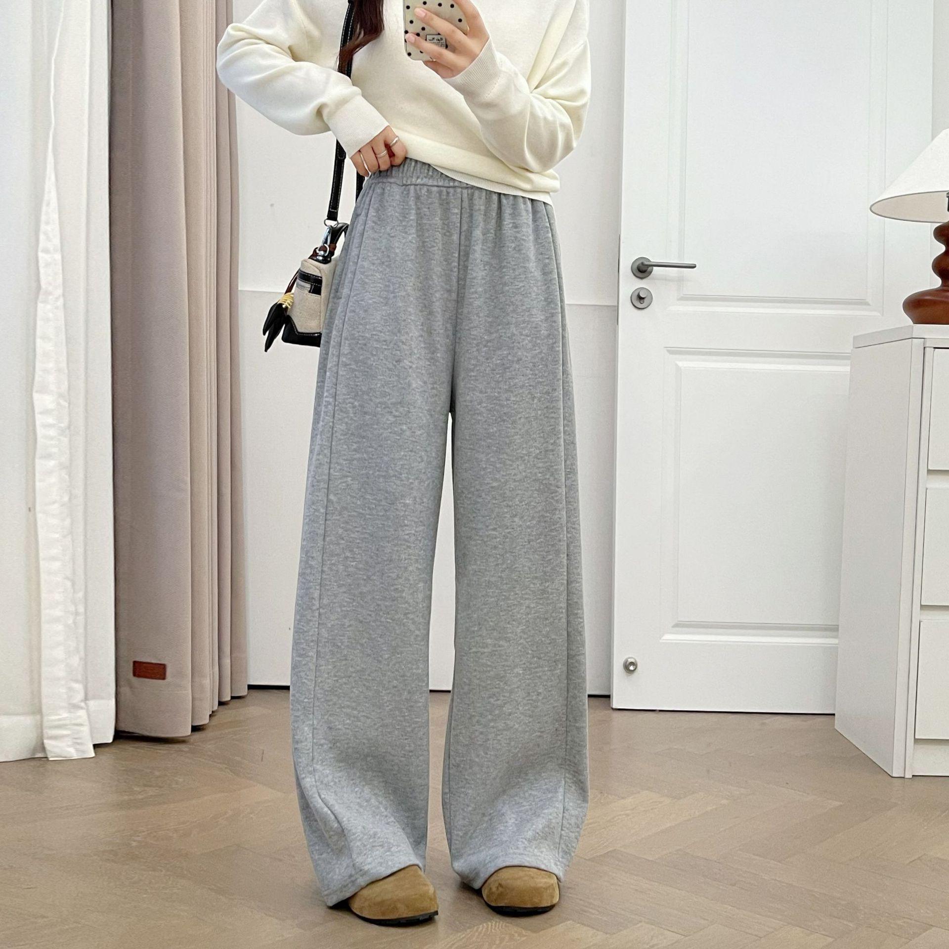 Plus Size Women s Drapey Straight Leg Pants - Spring & Autumn Warm Casual 2XL сірий колір
Plus Size Women s Drapey Straight Leg Pants - Spring & Autumn Warm Casual 2XL сірий колір