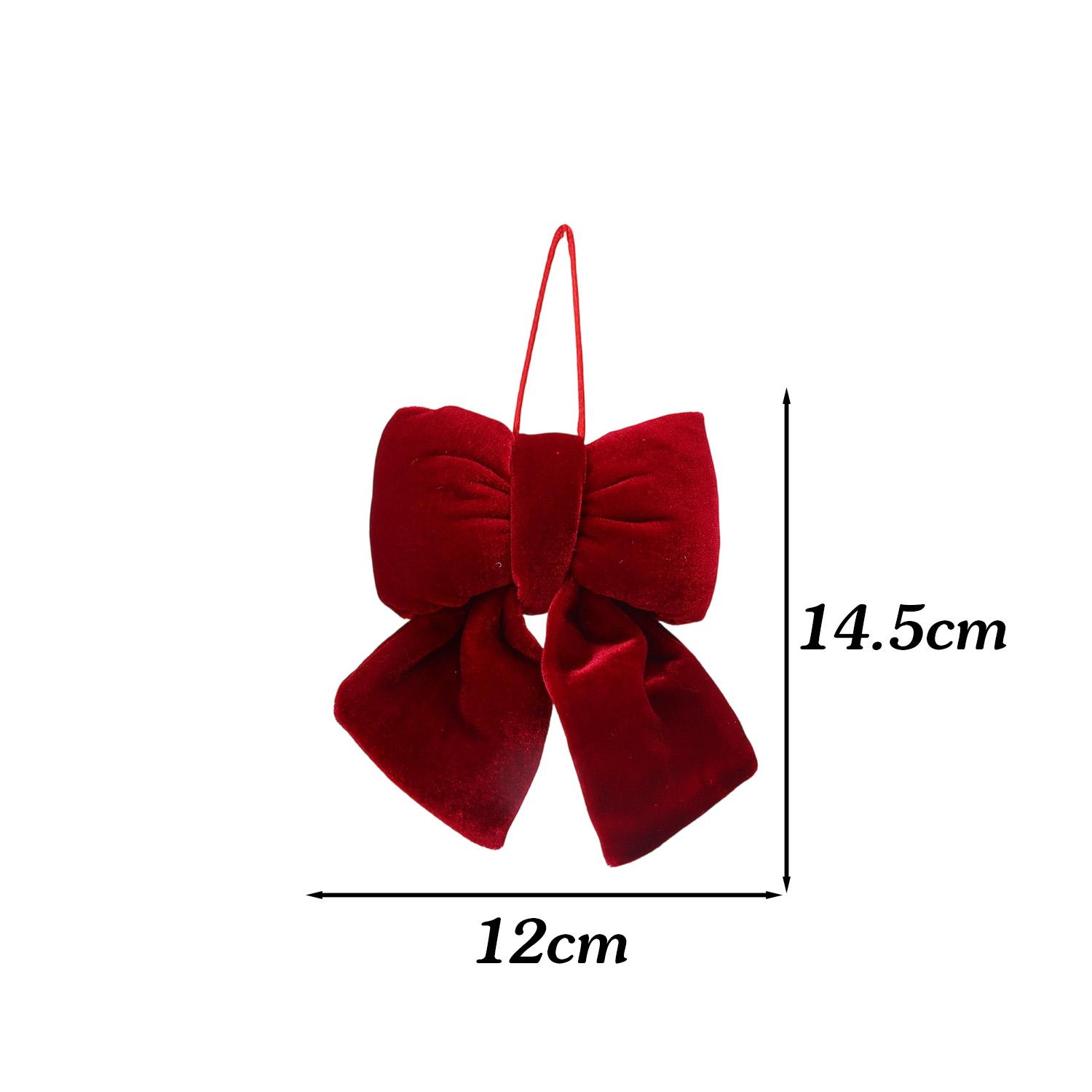 3/1pcs Velvet Red Bow Knot Hanging Pendants Christmas Bowknots Xmas Tree Ornaments Bows Festival New Year Home Party Decoration As picture
3/1pcs Velvet Red Bow Knot Hanging Pendants Christmas Bowknots Xmas Tree Ornaments Bows Festival New Year Home Party Decoration As picture