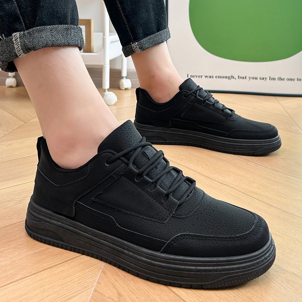 European station men s shoes 2025 new niche retro casual shoes men s breathable board shoes trendy British style light men s shoes 44 чорний
European station men s shoes 2025 new niche retro casual shoes men s breathable board shoes trendy British style light men s shoes 44 чорний