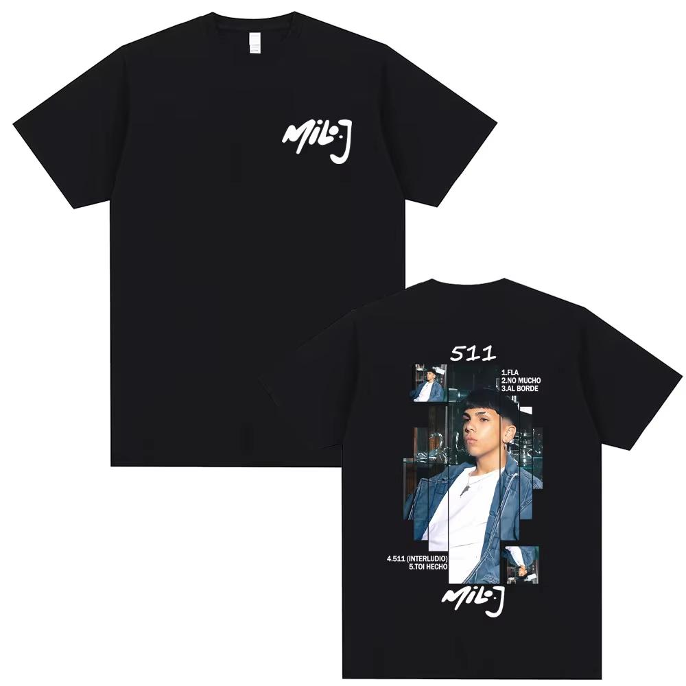 Rapper Milo J 511 album graphics pure Cotton shirt Men Retro Fashion New Summer Hip hop unisex Short sleeve Tshirt fan gift 2XL
Rapper Milo J 511 album graphics pure Cotton shirt Men Retro Fashion New Summer Hip hop unisex Short sleeve Tshirt fan gift 2XL