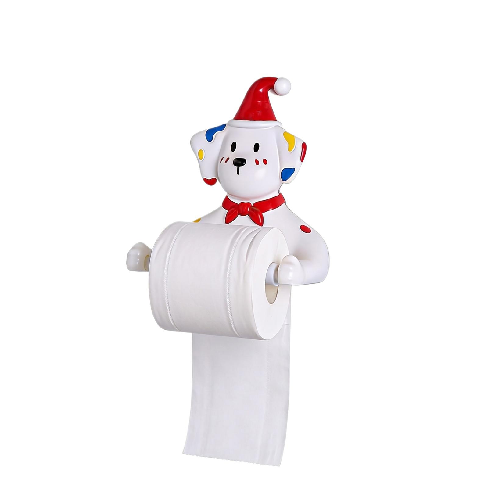 Creative Dog Toilet Paper Holder Decorative Stand for Bathroom Countertop or Wall Mount Functional and Cute Design for Home and Office Use one size белый
Creative Dog Toilet Paper Holder Decorative Stand for Bathroom Countertop or Wall Mount Functional and Cute Design for Home and Office Use one size белый