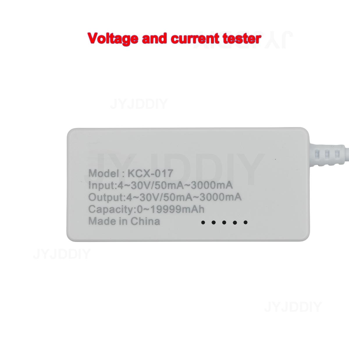 LCD Micro USB Зарядний пристрій Ємність батареї Тестер напруги Струм Метр Детектор + Резистор навантаження 2A/1A з перемикачем Вольтметр Амперметр білий
LCD Micro USB Зарядний пристрій Ємність батареї Тестер напруги Струм Метр Детектор + Резистор навантаження 2A/1A з перемикачем Вольтметр Амперметр білий