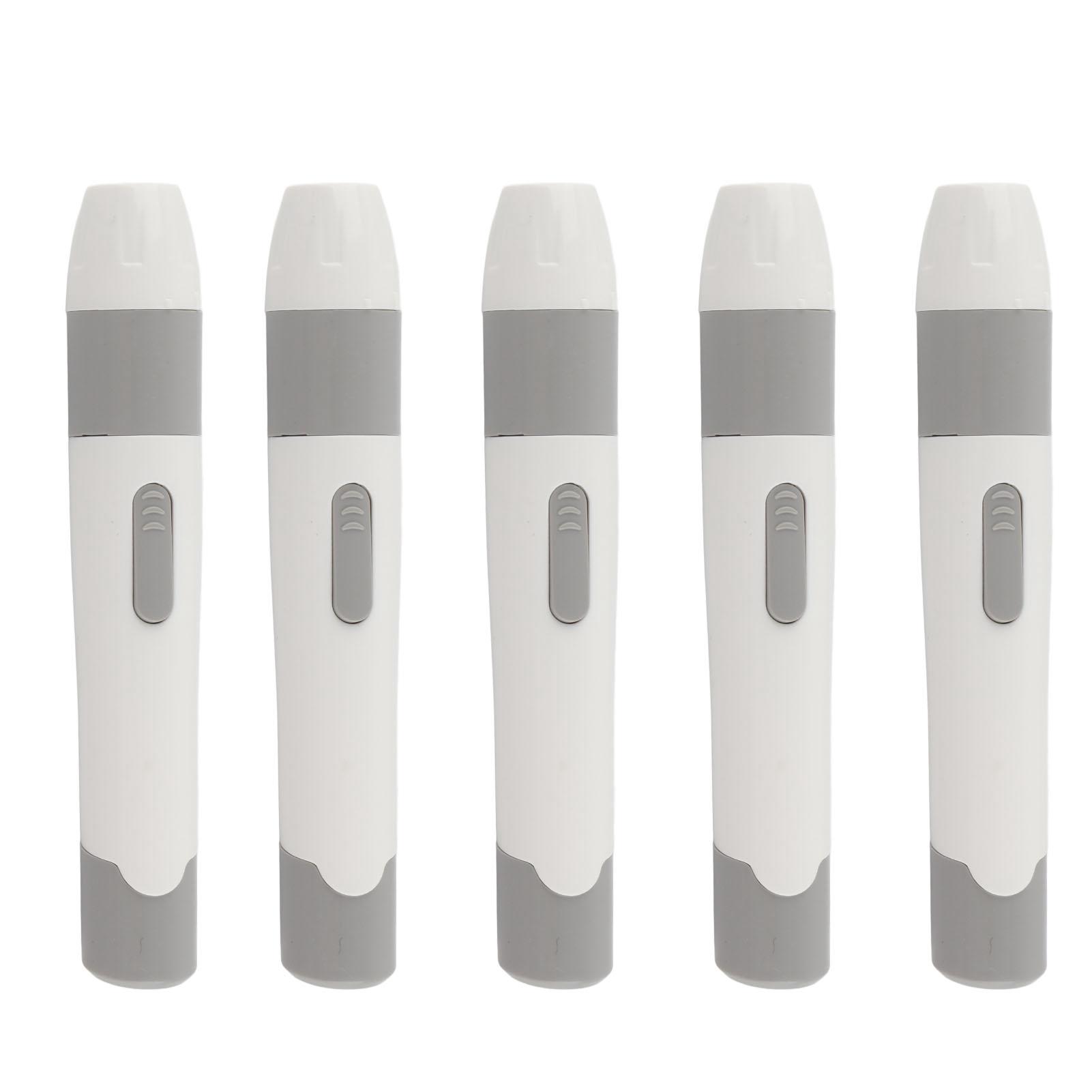 5PCS Lancing Device Minimizing Pain Portable Blood Sample Pen for Blood Sugar Level Monitoring
5PCS Lancing Device Minimizing Pain Portable Blood Sample Pen for Blood Sugar Level Monitoring