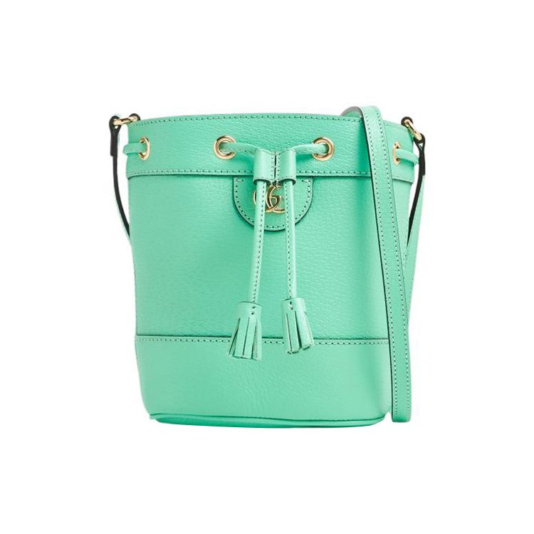 Gucci GG Leather Drawstring Bucket Bag Mint Green for Daily Party Shopping 550620-DJ20G-3803 Basic Set (Bag+Dust Bag)
Gucci GG Leather Drawstring Bucket Bag Mint Green for Daily Party Shopping 550620-DJ20G-3803 Basic Set (Bag+Dust Bag)