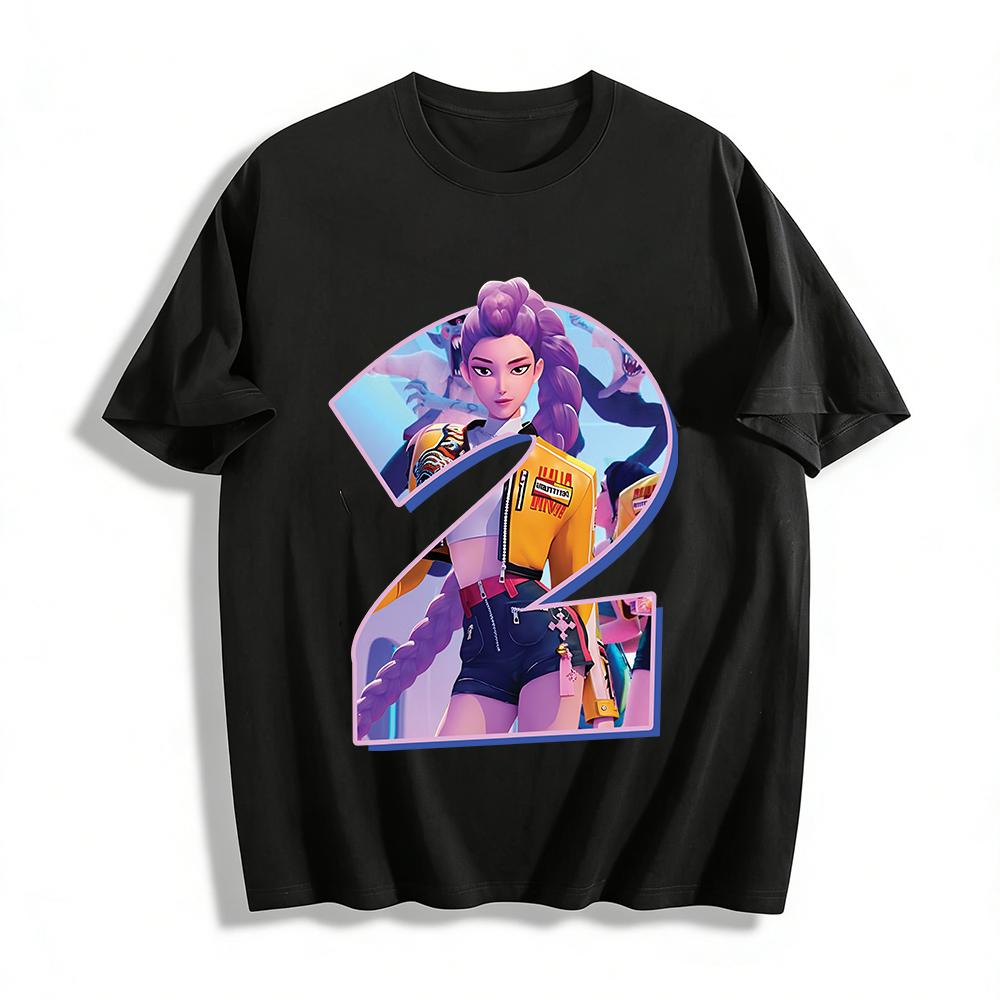 Cool Purple Braid Girl Number 2 Print Casual Top Street Style Loose Unisex T-Shirt Pure cotton T-shirt XXS
Cool Purple Braid Girl Number 2 Print Casual Top Street Style Loose Unisex T-Shirt Pure cotton T-shirt XXS