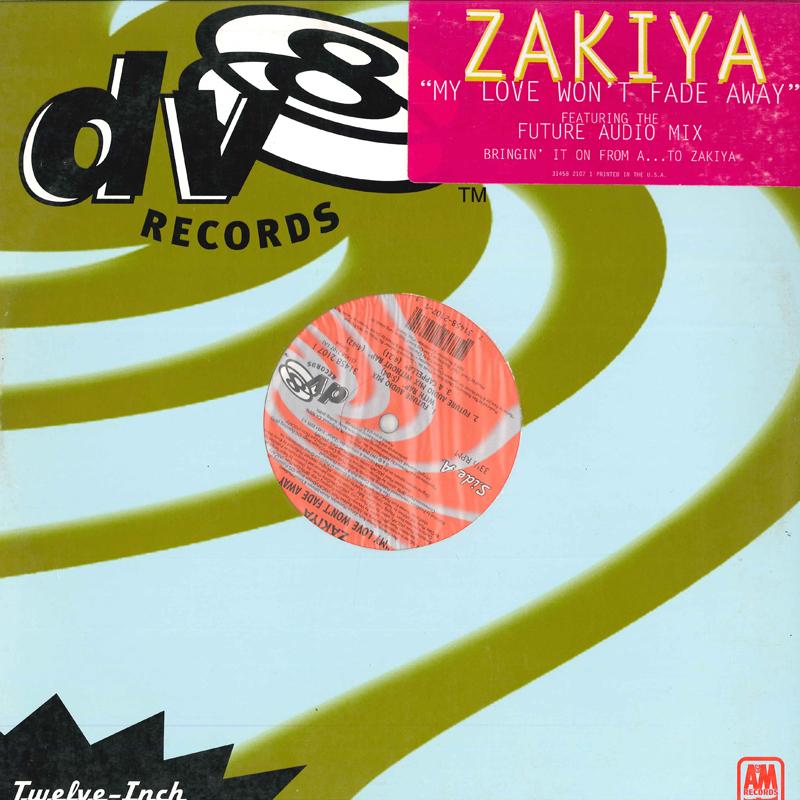 12inch Record ZAKIYA - My Love Won t Fade Away 3145821071 DV8 1997 US Rap & Hip-Hop/R&B Used
12inch Record ZAKIYA - My Love Won t Fade Away 3145821071 DV8 1997 US Rap & Hip-Hop/R&B Used