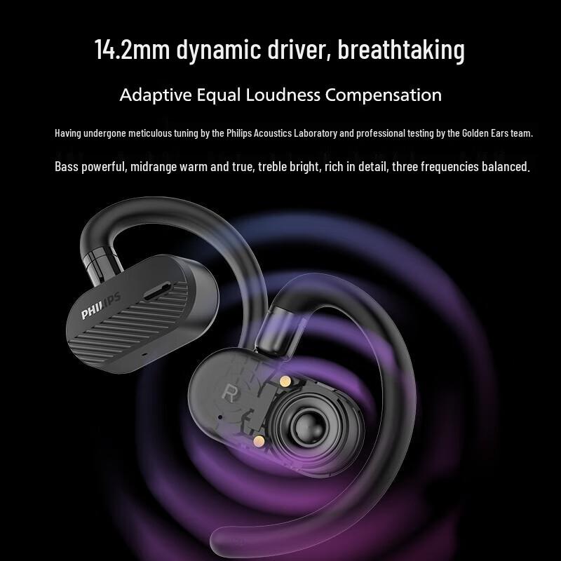 Philips TAA6708 True Wireless Sport Clip-On Headphones
Philips TAA6708 True Wireless Sport Clip-On Headphones