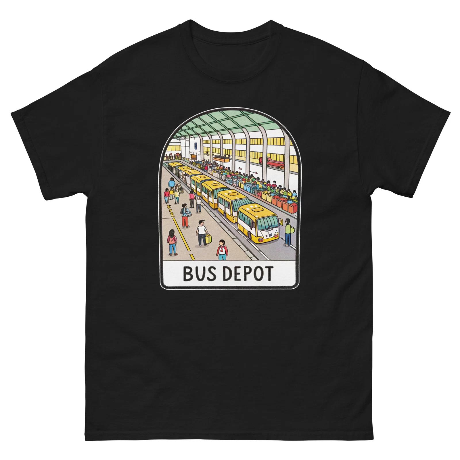 Bus Depot Everyday Location Building Place T-Shirt S
Bus Depot Everyday Location Building Place T-Shirt S