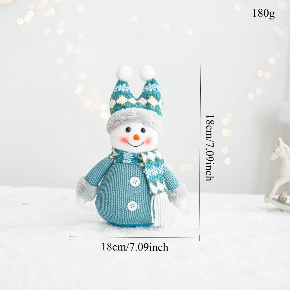 1pcs Christmas Decorations Knitted Non-woven Snowman Little Doll Cute Doll Christmas Counter Ornament Window Layout
1pcs Christmas Decorations Knitted Non-woven Snowman Little Doll Cute Doll Christmas Counter Ornament Window Layout