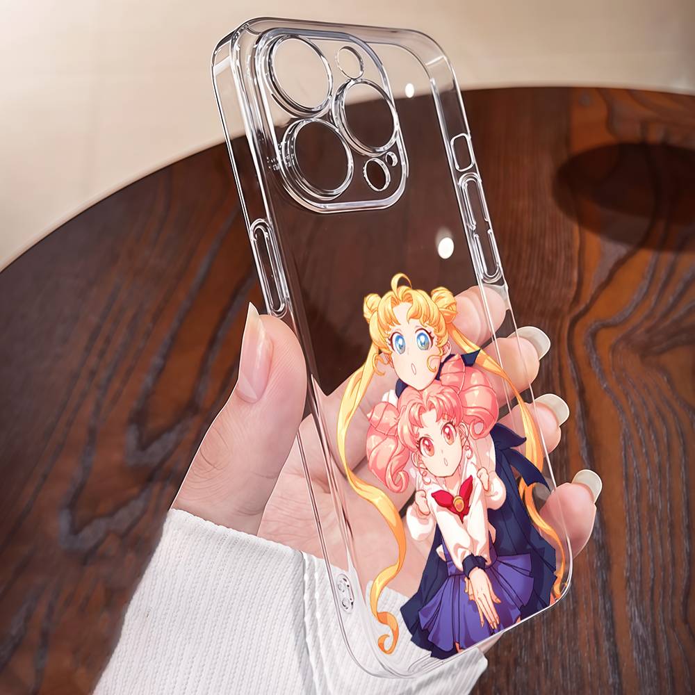 S-SailorS MoonS Transparent Soft TPU Case For IPhone 17 16 15 14 13 12 11 Pro Max Plus Mini Protector iPhone 14
S-SailorS MoonS Transparent Soft TPU Case For IPhone 17 16 15 14 13 12 11 Pro Max Plus Mini Protector iPhone 14