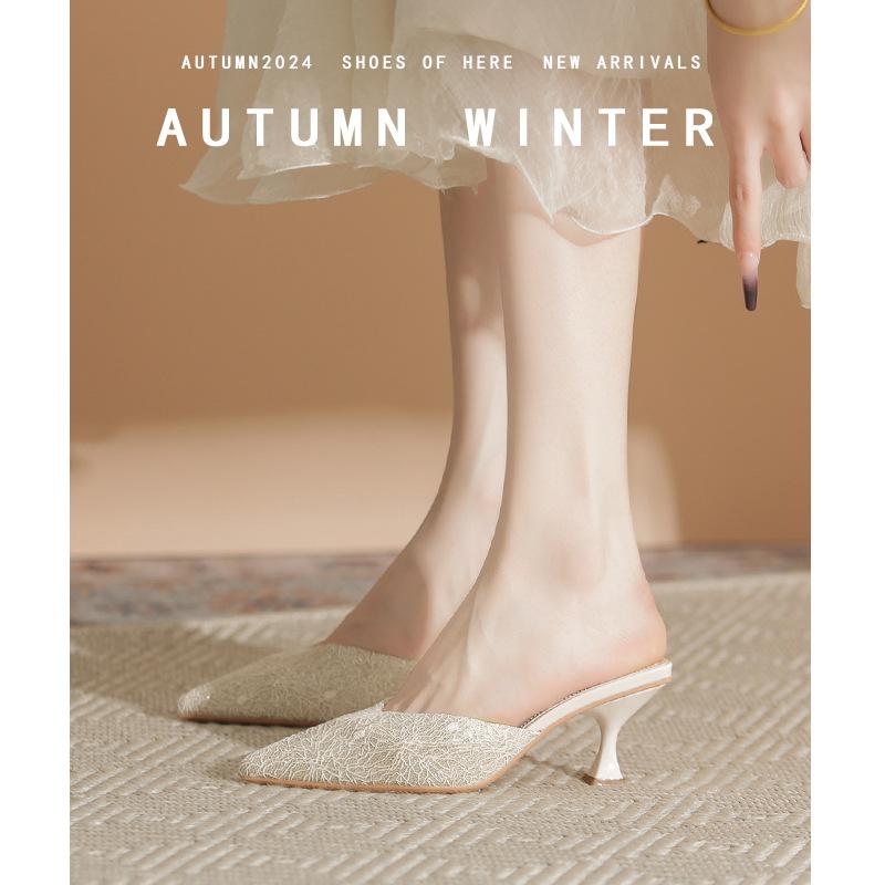 Niche design bag head sandals women s high heels fine heel high sense spring new solid color light mouth single shoes women 39 шампанського
Niche design bag head sandals women s high heels fine heel high sense spring new solid color light mouth single shoes women 39 шампанського