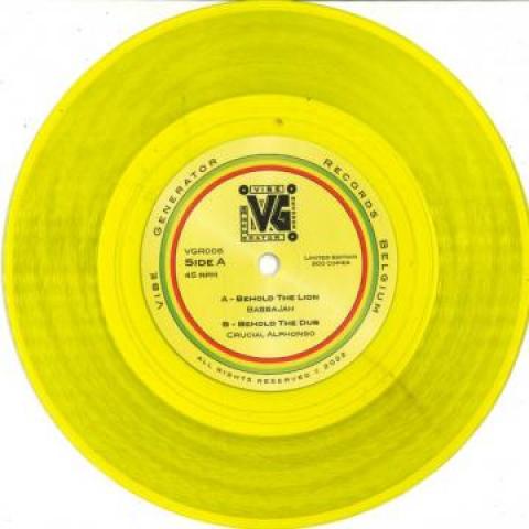7inch Record BABBAJAH - Behold The Lion VGR006 Vibe Generator 2022 UK Reggae, Ska & Dub
7inch Record BABBAJAH - Behold The Lion VGR006 Vibe Generator 2022 UK Reggae, Ska & Dub