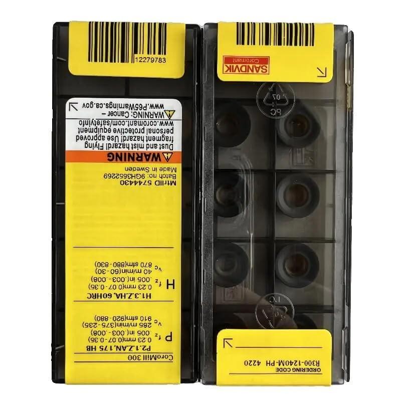 Original Sandvik / R300-1240M-PH 4220 /Carbide CNC Blade 10 PCS
Original Sandvik / R300-1240M-PH 4220 /Carbide CNC Blade 10 PCS