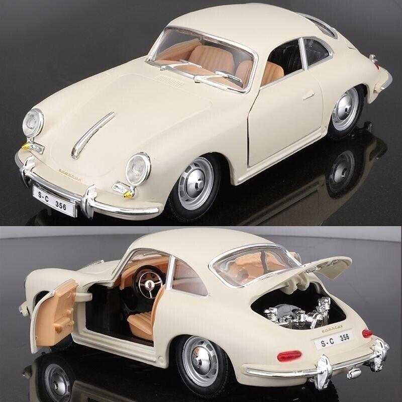 Мойкирпичный дом 1:24. Белая спортивная модель купе 356B 1961 года, литая под давлением металлическая машина, новая коллекция
Мойкирпичный дом 1:24. Белая спортивная модель купе 356B 1961 года, литая под давлением металлическая машина, новая коллекция