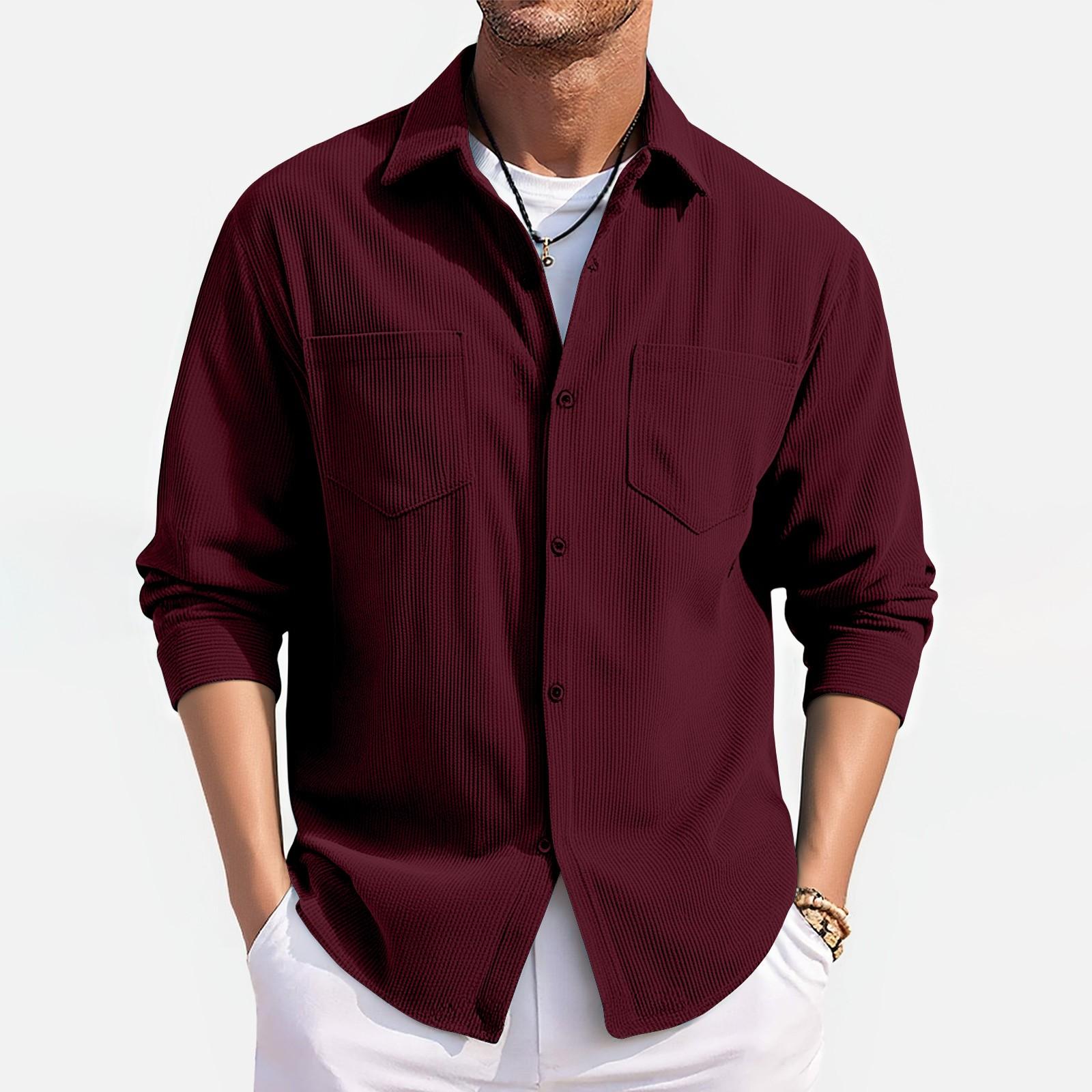 Мужская свободная, повседневная и легкая рубашка-топ XXL красный
Мужская свободная, повседневная и легкая рубашка-топ XXL красный