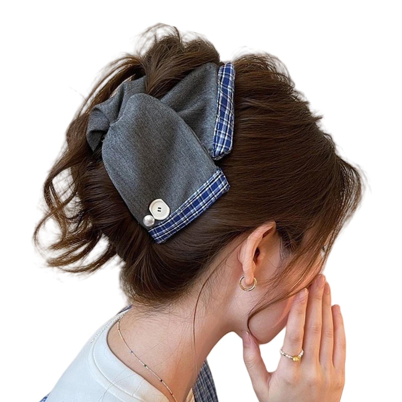 Artistic Large Bowknot Hair Clip Hair Styling Accessory Hair Buns Holder For Female Work Event and Daily Hairstyles
Artistic Large Bowknot Hair Clip Hair Styling Accessory Hair Buns Holder For Female Work Event and Daily Hairstyles