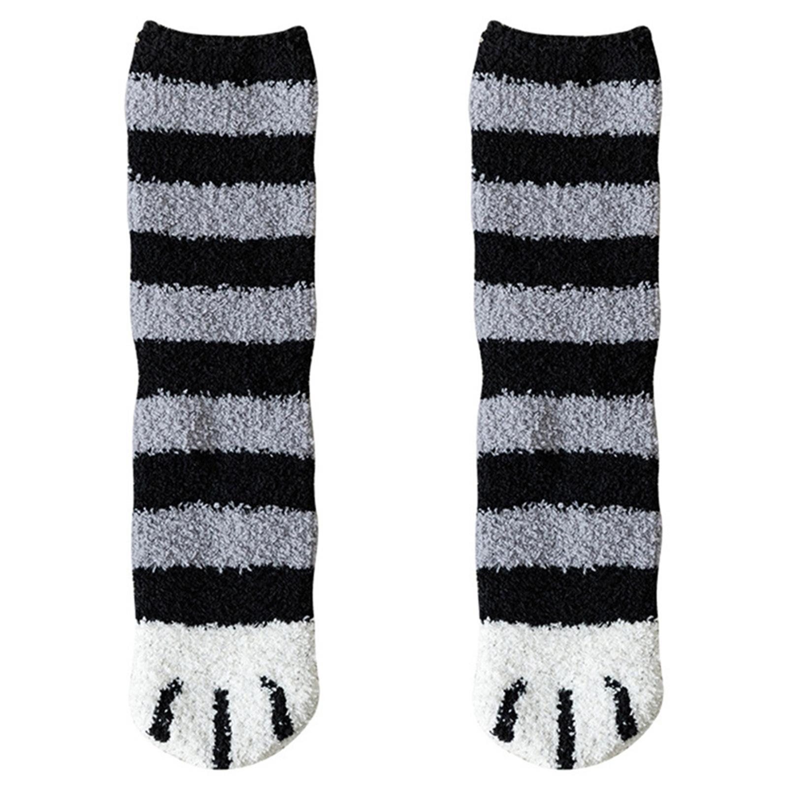 Winter Warm Fluffy Socks Thickened Cute Cat Paw Socks Super Soft For Female House Sleeping Floor Sox Home Clothing Accessories One Size синій
Winter Warm Fluffy Socks Thickened Cute Cat Paw Socks Super Soft For Female House Sleeping Floor Sox Home Clothing Accessories One Size синій