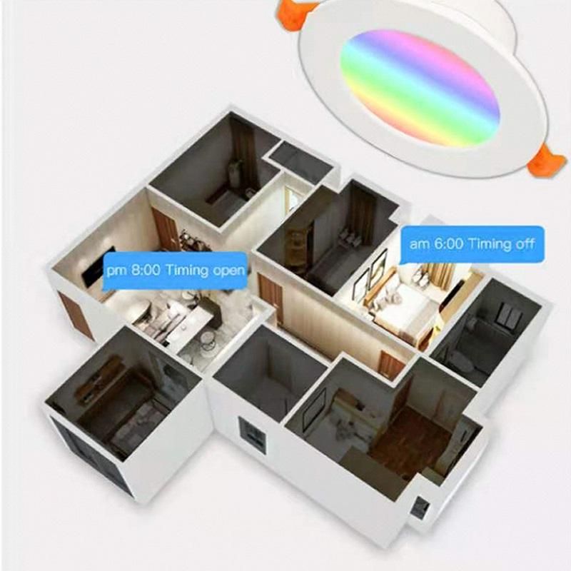 Tuya Zigbee 3.0 Умный светодиодный потолочный светильник RGBCW 2,5/3,5/4 дюйма Круглый потолочный светильник Внутреннее освещение Alexa SmartThings Smart
Tuya Zigbee 3.0 Умный светодиодный потолочный светильник RGBCW 2,5/3,5/4 дюйма Круглый потолочный светильник Внутреннее освещение Alexa SmartThings Smart