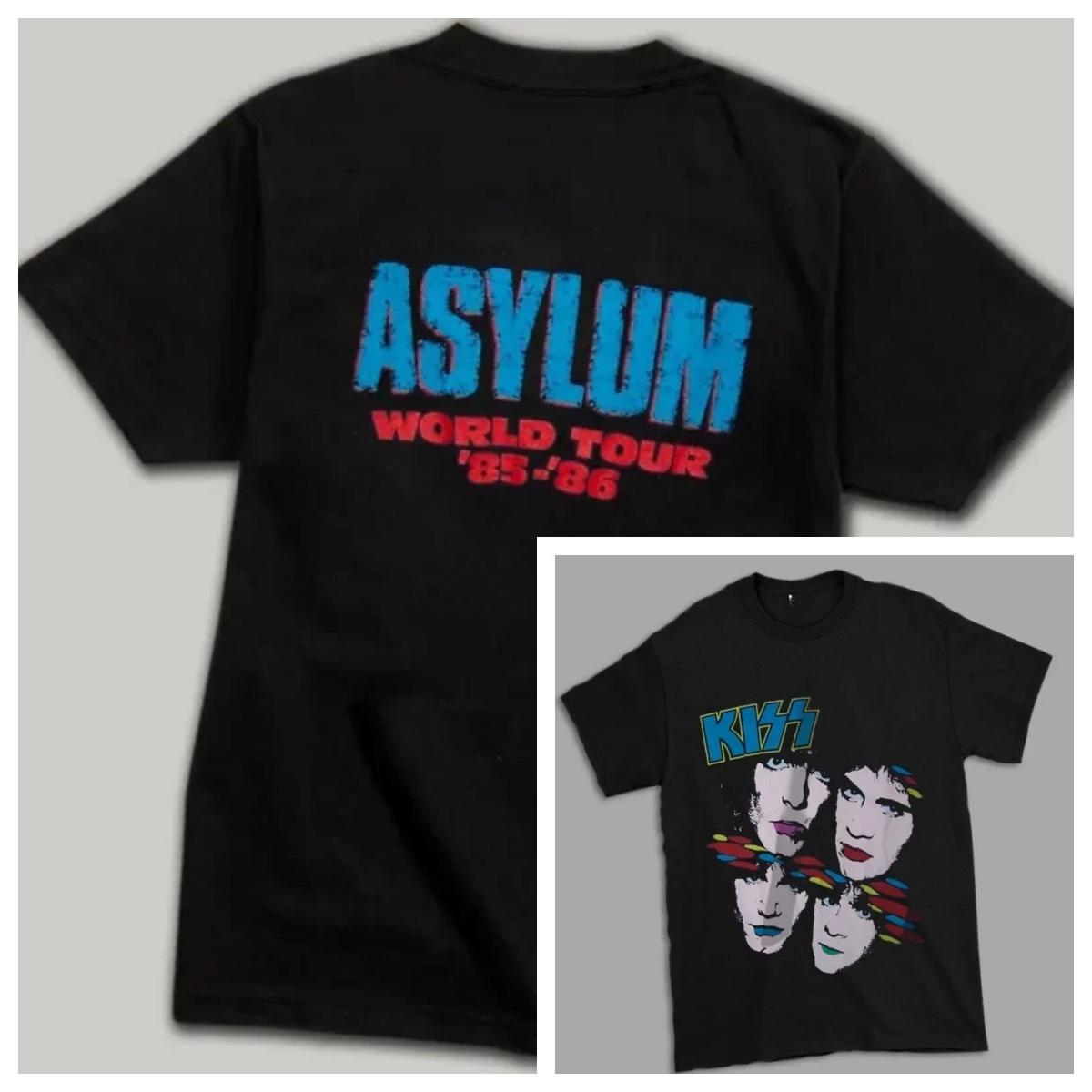 Vintage KISS Asylum World Tour 86 T-Shirt Size S-4XL High-end Luxury Is for Both Men and Women Top Y2k 4XL
Vintage KISS Asylum World Tour 86 T-Shirt Size S-4XL High-end Luxury Is for Both Men and Women Top Y2k 4XL