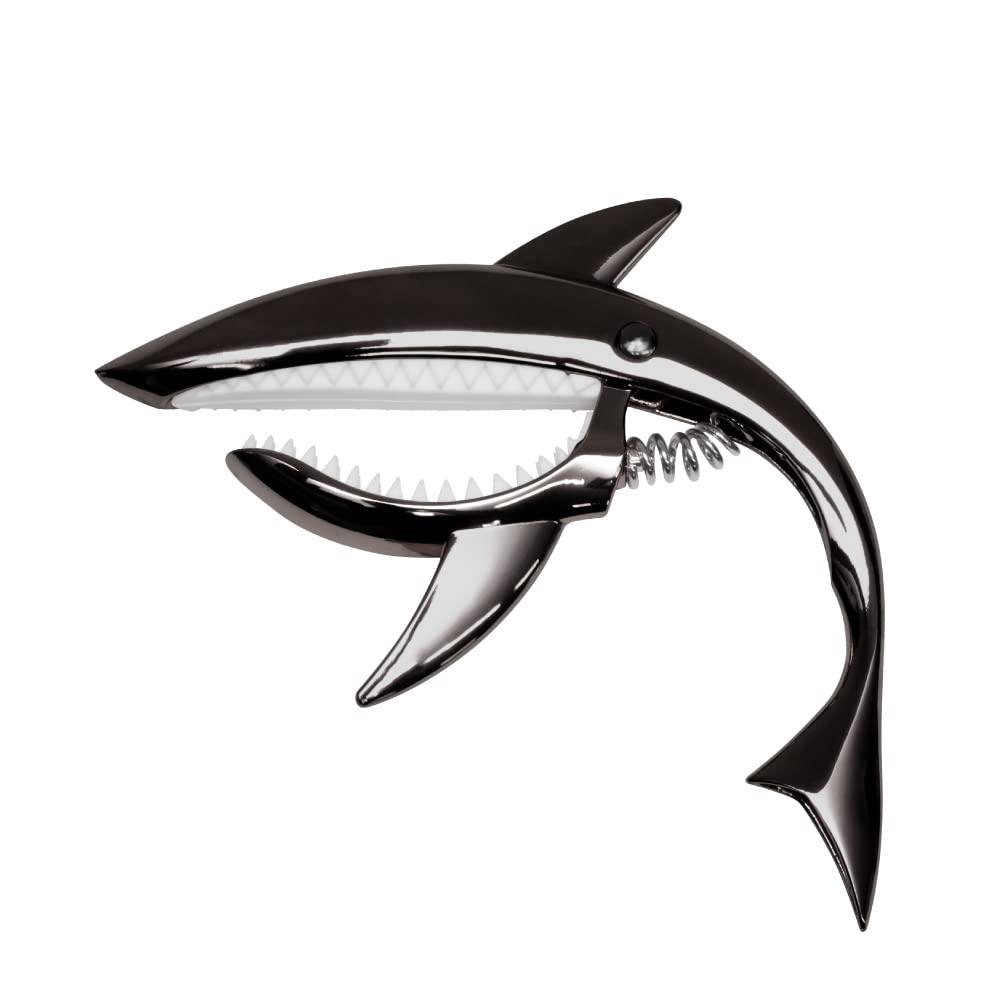 Shark Guitar Capo Capo Tast Shark Shaped Guitar Accessory Metallic Tuning A Item A-ITEM (Black)
Shark Guitar Capo Capo Tast Shark Shaped Guitar Accessory Metallic Tuning A Item A-ITEM (Black)