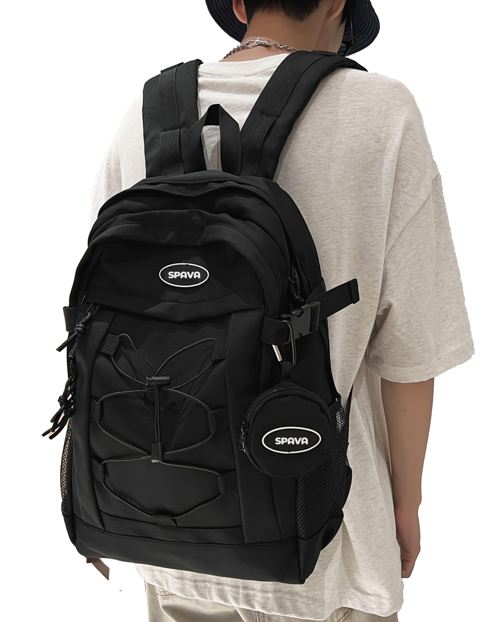 Spava Women s Backpack, Large Capacity, Fits 16-inch Laptops, Lightweight, Water-Repellent, Multi-Pocket, Unisex, Perfect for Commuting, School, and
Spava Women s Backpack, Large Capacity, Fits 16-inch Laptops, Lightweight, Water-Repellent, Multi-Pocket, Unisex, Perfect for Commuting, School, and