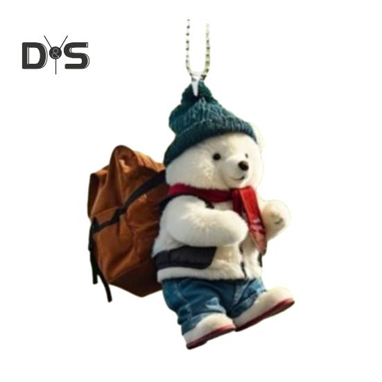 Милый медведь, подвеска на зеркало заднего вида, стильный рюкзак, дизайн медведя, реалистичное украшение в виде белого медведя для автомобиля, дома, рождественской елки, уникальный подарок Bear
Милый медведь, подвеска на зеркало заднего вида, стильный рюкзак, дизайн медведя, реалистичное украшение в виде белого медведя для автомобиля, дома, рождественской елки, уникальный подарок Bear