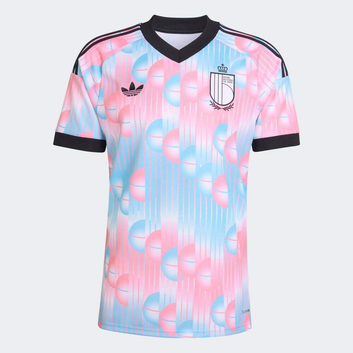 Adidas Originals Версія для вболівальників Збірна Бельгії Чемпіонат світу 2026 Виїзна Climacool В язана футболка для фітнесу з V-подібним вирізом, швидковисихаюча, з коротким рукавом, для футболу, чоловіча M
Adidas Originals Версія для вболівальників Збірна Бельгії Чемпіонат світу 2026 Виїзна Climacool В язана футболка для фітнесу з V-подібним вирізом, швидковисихаюча, з коротким рукавом, для футболу, чоловіча M