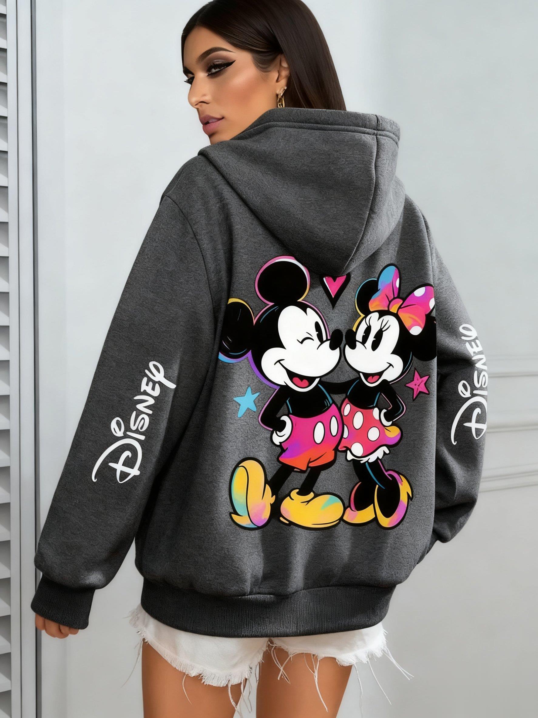 Disney Mickey Minnie Print Sweatshirt Women Men Autumn Winter Casual Loose Hoodie Vintage Cartoon Graphic Pullover Streetwear 3XL
Disney Mickey Minnie Print Sweatshirt Women Men Autumn Winter Casual Loose Hoodie Vintage Cartoon Graphic Pullover Streetwear 3XL