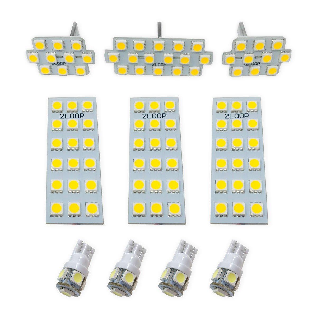 2LOOP SMD Serena C26 C26 Series LED Room Lamp Pure White Light 3-chip 10-piece Serena, Hybrid, Series, SUZUKI, Landy, -
2LOOP SMD Serena C26 C26 Series LED Room Lamp Pure White Light 3-chip 10-piece Serena, Hybrid, Series, SUZUKI, Landy, -