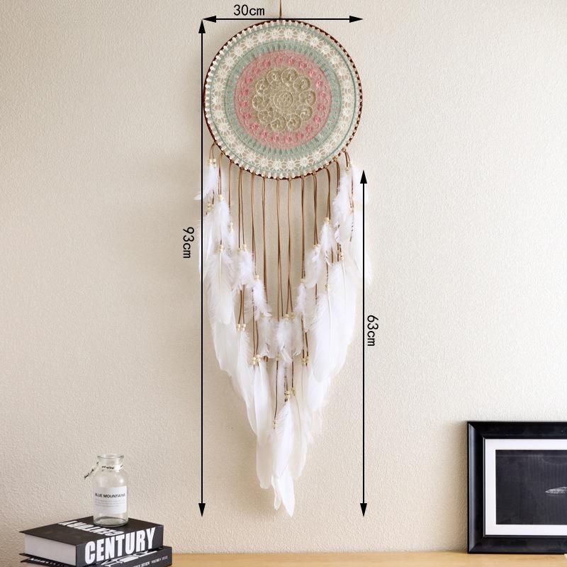 1pcs Colorful Woven Round Dream Catcher Feather Tassel Home Decor Craft Bedroom Wall Hanging Ornament for Interior Decoration
1pcs Colorful Woven Round Dream Catcher Feather Tassel Home Decor Craft Bedroom Wall Hanging Ornament for Interior Decoration