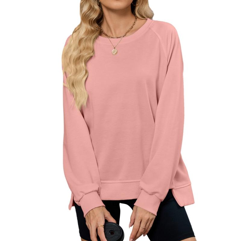 Women s Solid Color Crew Neck Long Sleeve Top Loose Sweatshirt S
Women s Solid Color Crew Neck Long Sleeve Top Loose Sweatshirt S
