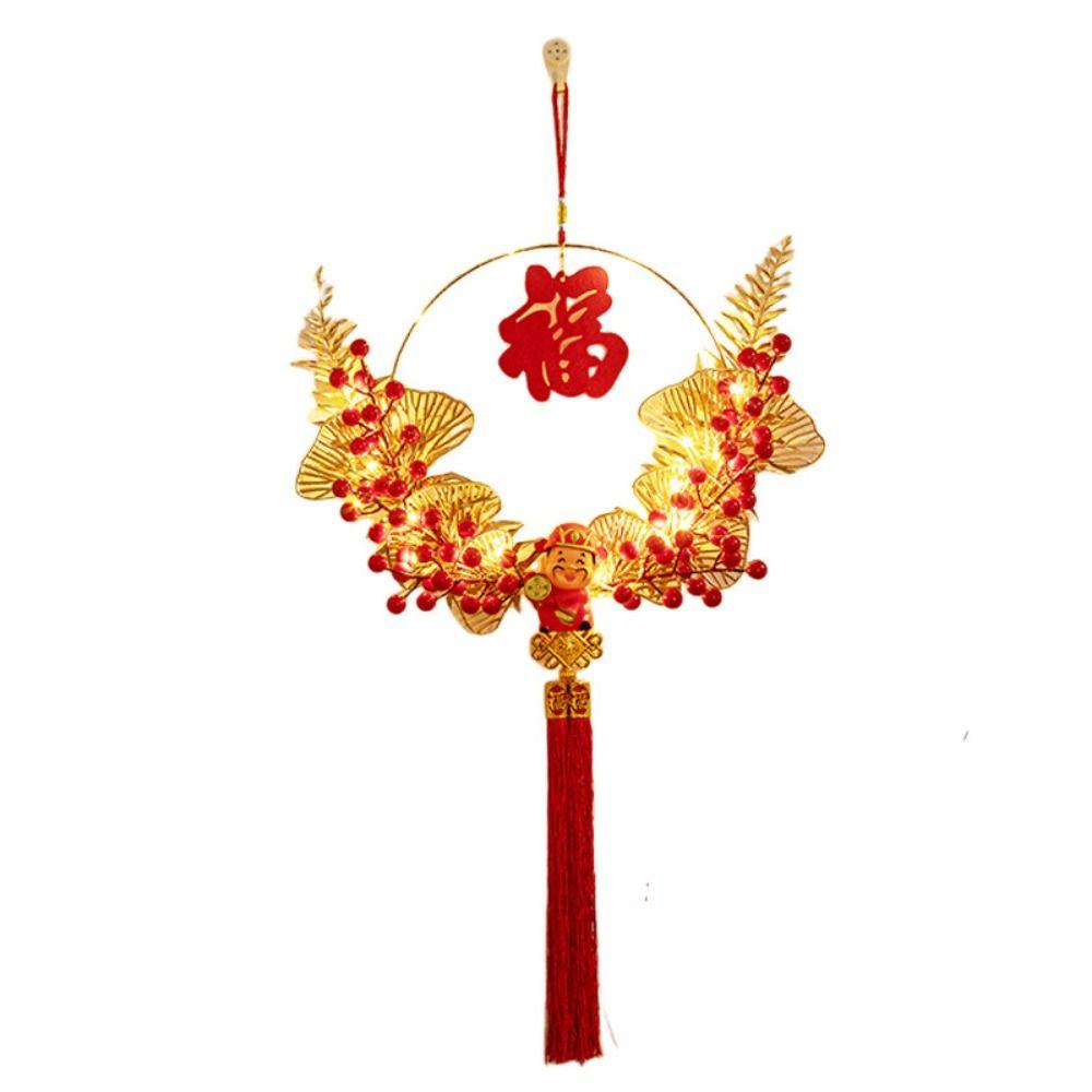 Led Light FU Wreath Garland Family Atmosphere Decorative Pendant Door and Window Decorations Style 9
Led Light FU Wreath Garland Family Atmosphere Decorative Pendant Door and Window Decorations Style 9