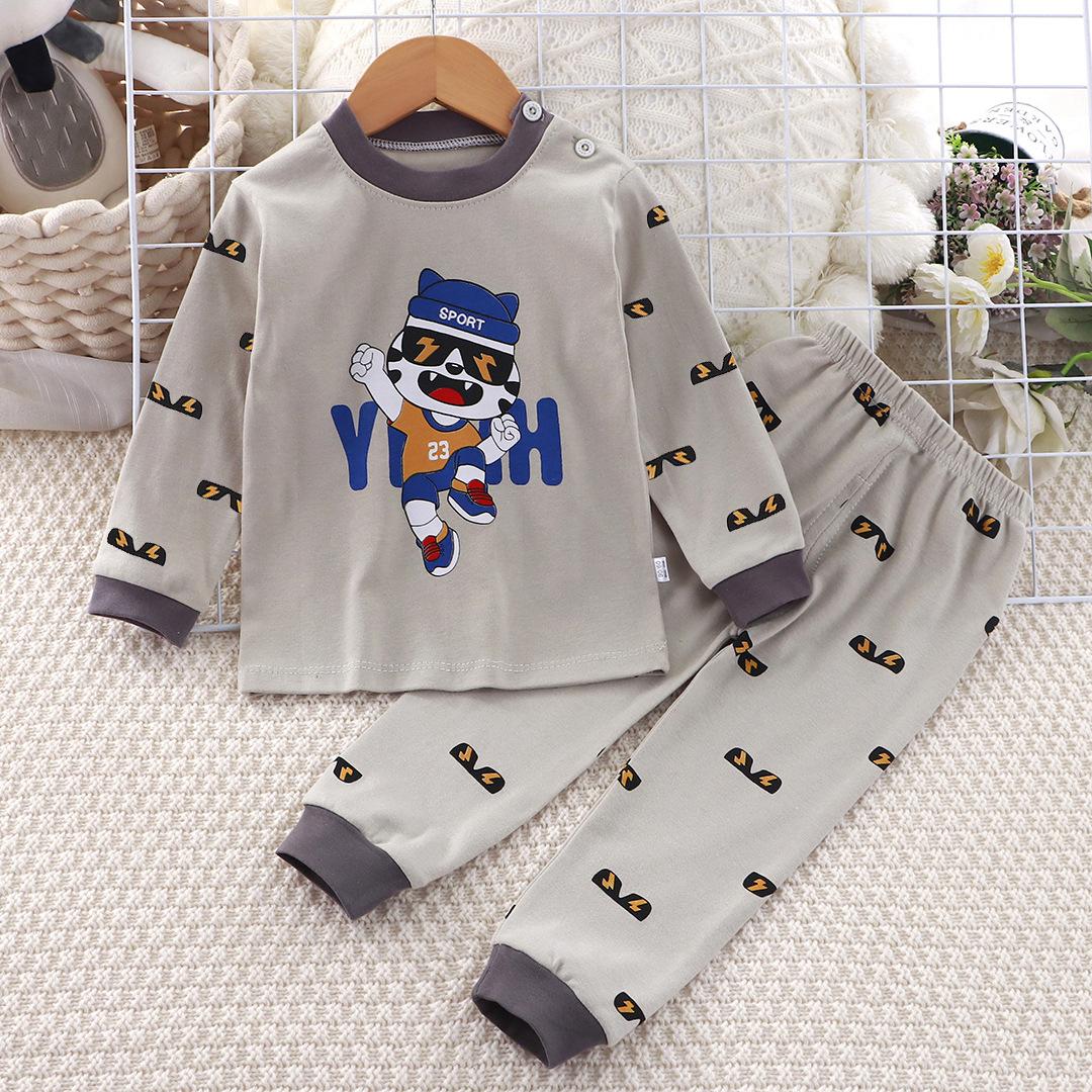 2 шт./комплект Зимова дитяча футболка з довгим рукавом і круглим вирізом, комплект штанів, повсякденний мішкуватий костюм, бавовняне вбрання з мультяшним принтом 73
2 шт./комплект Зимова дитяча футболка з довгим рукавом і круглим вирізом, комплект штанів, повсякденний мішкуватий костюм, бавовняне вбрання з мультяшним принтом 73