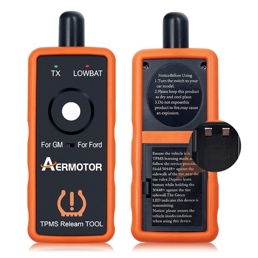 AERMOTOR EL-50448 TPMS FORD Car Tire Pressure Resetting Monitoring Tool Detector Type A
AERMOTOR EL-50448 TPMS FORD Car Tire Pressure Resetting Monitoring Tool Detector Type A