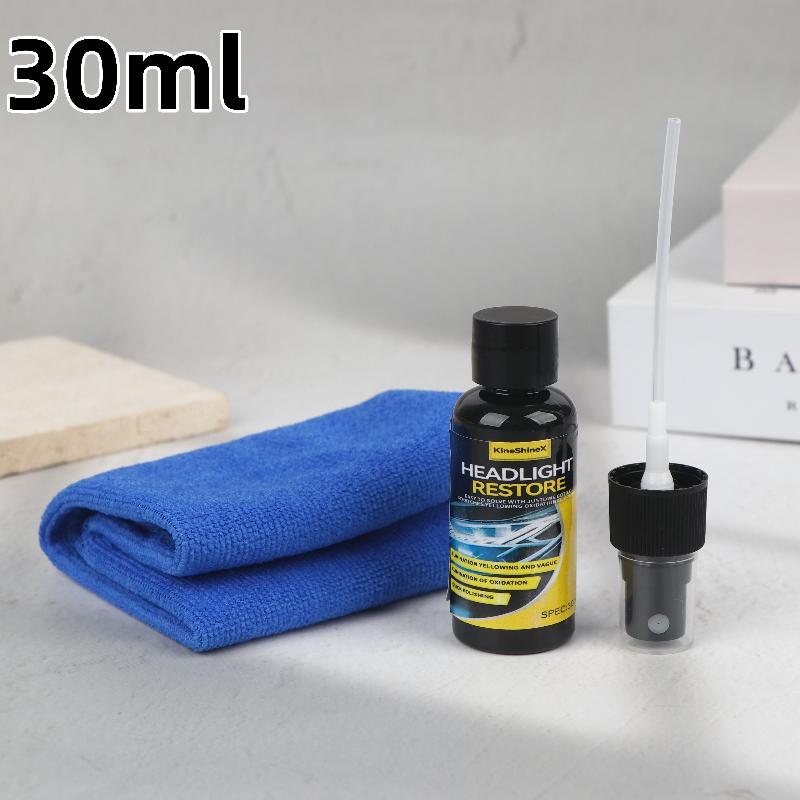 Car Headlight Restoration Polishing Kits Headlamp Scratch Remover Repair Cleaning Paste Remove Oxidation Headlight Polish Liquid 30ml
Car Headlight Restoration Polishing Kits Headlamp Scratch Remover Repair Cleaning Paste Remove Oxidation Headlight Polish Liquid 30ml