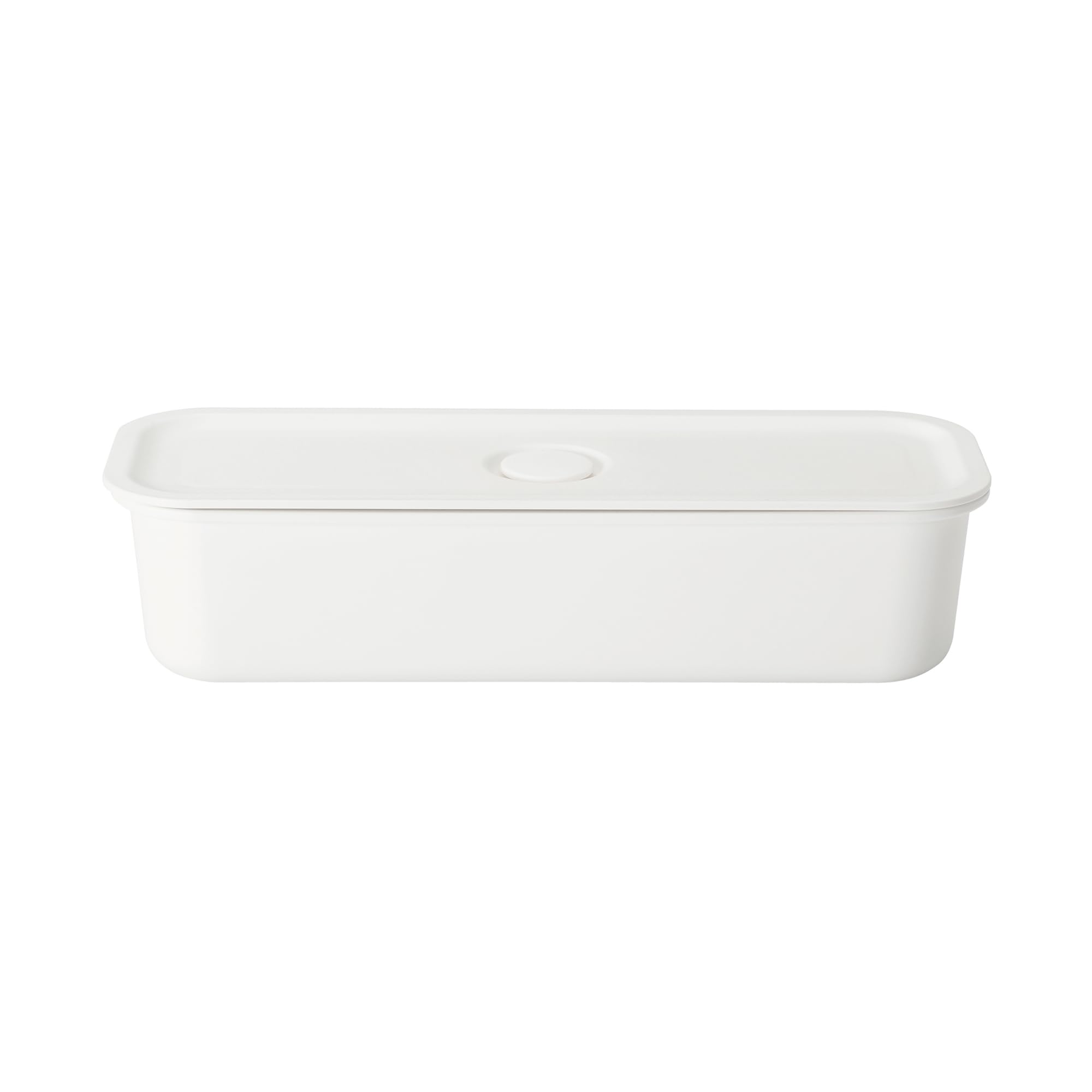MUJI Lunch box with valve that turns into a polypropylene storage 320ml MDC11A8S container, white, long/approx.
MUJI Lunch box with valve that turns into a polypropylene storage 320ml MDC11A8S container, white, long/approx.