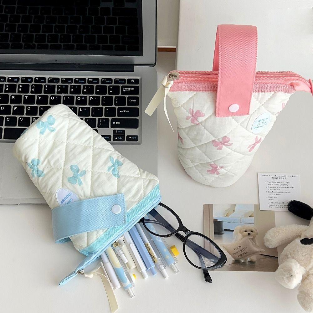 Folding Stationery Storage Pouch Portable Stationery Organizer Bow Pencil Case Office Supplies
Folding Stationery Storage Pouch Portable Stationery Organizer Bow Pencil Case Office Supplies