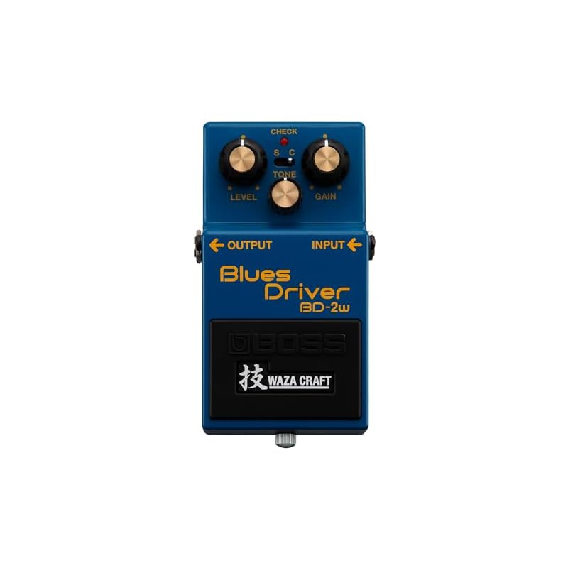 BOSS Waza Craft Blues Driver Guitar Pedal (Bd-2W) with Standard/Custom Sound Modes
BOSS Waza Craft Blues Driver Guitar Pedal (Bd-2W) with Standard/Custom Sound Modes