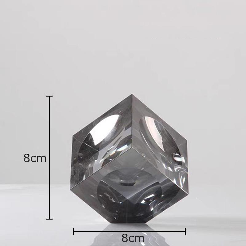 Transparent Geometry Cube Crystal Statue Desk Decoration Ornaments Creative Crystal Square Block Sculpture Room Aesthetics Decor
Transparent Geometry Cube Crystal Statue Desk Decoration Ornaments Creative Crystal Square Block Sculpture Room Aesthetics Decor