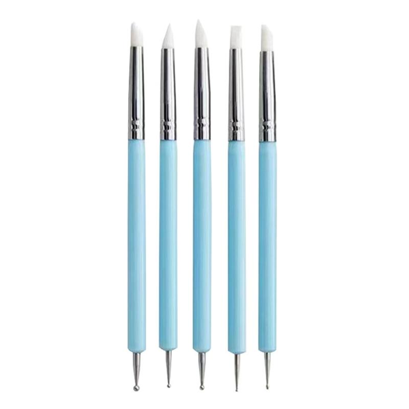 5pcs/Set Soft Pottery Clay Tool Silicone & Stainless Steel Two Head Sculpting Polymer Modelling Shaper Art Tool Gift
5pcs/Set Soft Pottery Clay Tool Silicone & Stainless Steel Two Head Sculpting Polymer Modelling Shaper Art Tool Gift