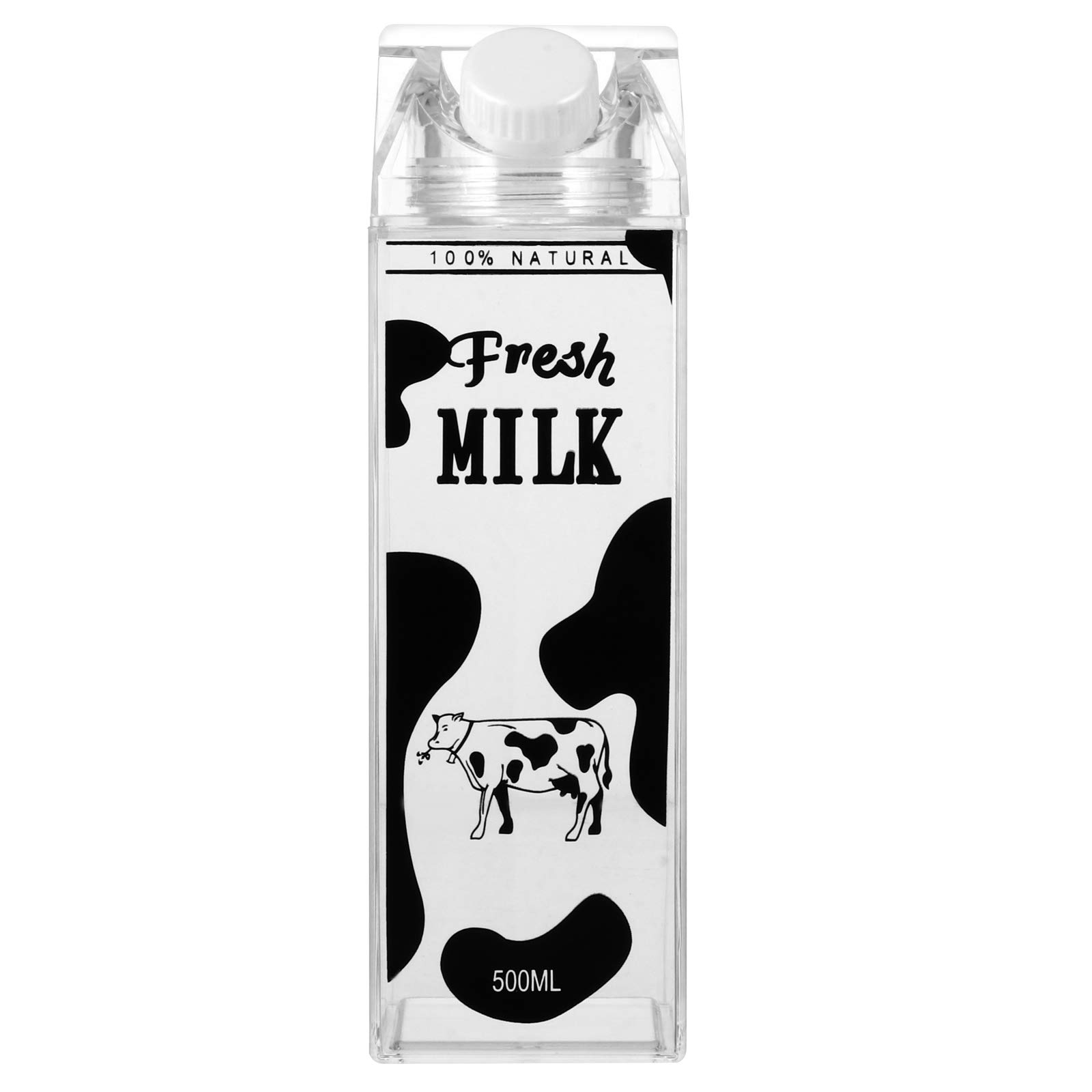 OUNONA Milk Milk Water Direct with Cow Kids and Drink Milk Storage Water Interior Outdoor Use Bottle, Carton, Bottle, 500ml, Drinking, Cover,
OUNONA Milk Milk Water Direct with Cow Kids and Drink Milk Storage Water Interior Outdoor Use Bottle, Carton, Bottle, 500ml, Drinking, Cover,