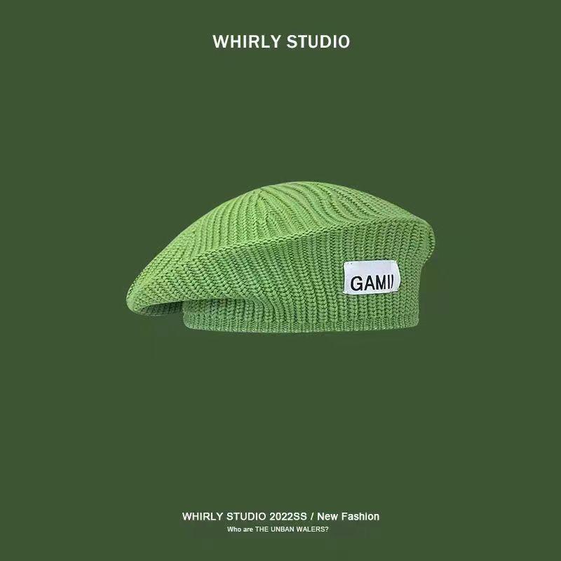 Вязаный шерстяной осенне-зимний берет шляпа художника наклейка большая тулья легкий роскошный стиль зелёный
Вязаный шерстяной осенне-зимний берет шляпа художника наклейка большая тулья легкий роскошный стиль зелёный