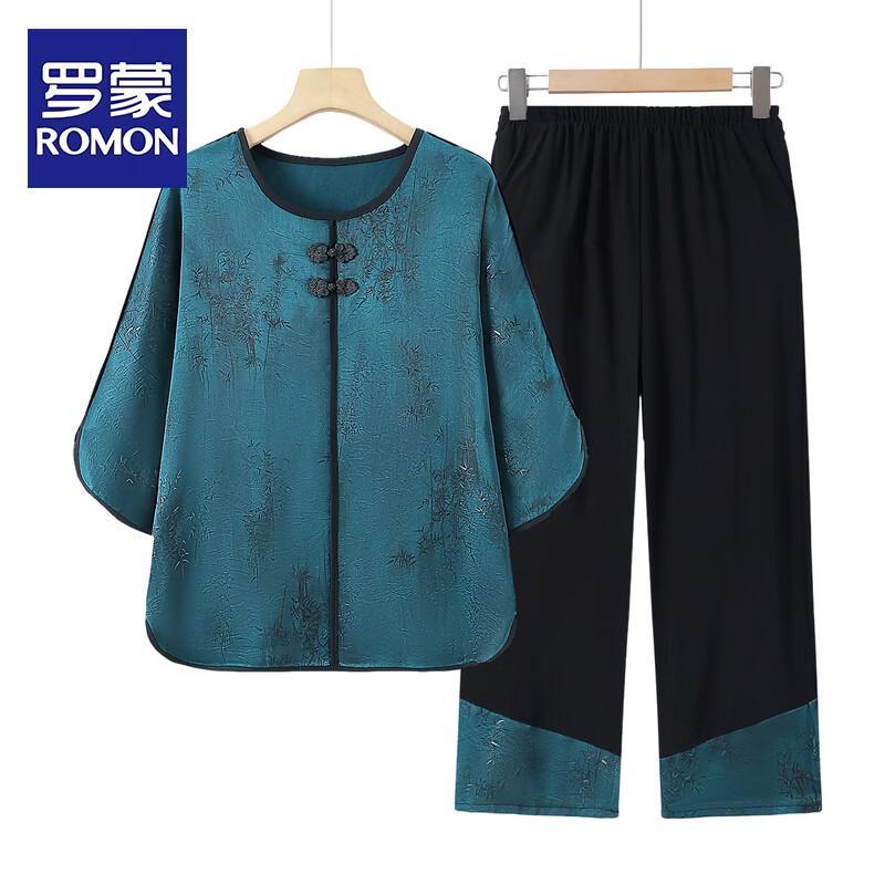ROMON Elderly Women s Summer Round Neck T-Shirt Set XL
ROMON Elderly Women s Summer Round Neck T-Shirt Set XL